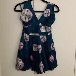 French Connection Sand Dollar Halter Romper